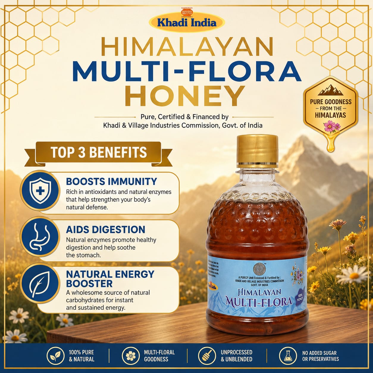 Himalayan multi flora Honey